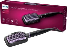 Philips heated straightening brush with ThermoProtect and tourmaline ceramic for naturally straight hair in 5 minutes